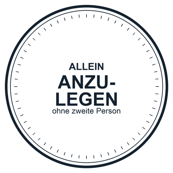 Allein anzulegen, ohne zweite Person