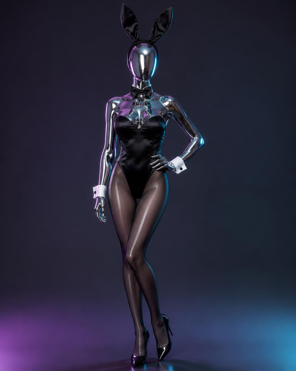 HOTBUNNI Bunny Set in Schwarz