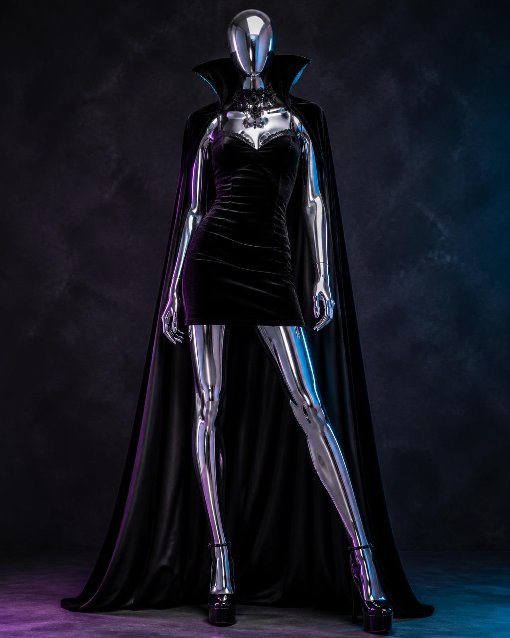 HOTBUNNI Vampire Set in Schwarz