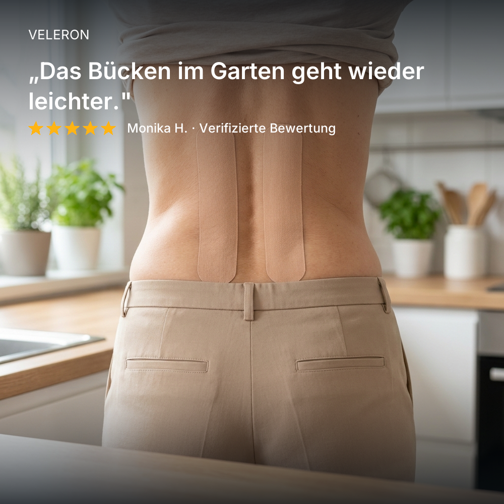 Kundin: Bücken im Garten geht wieder leichter