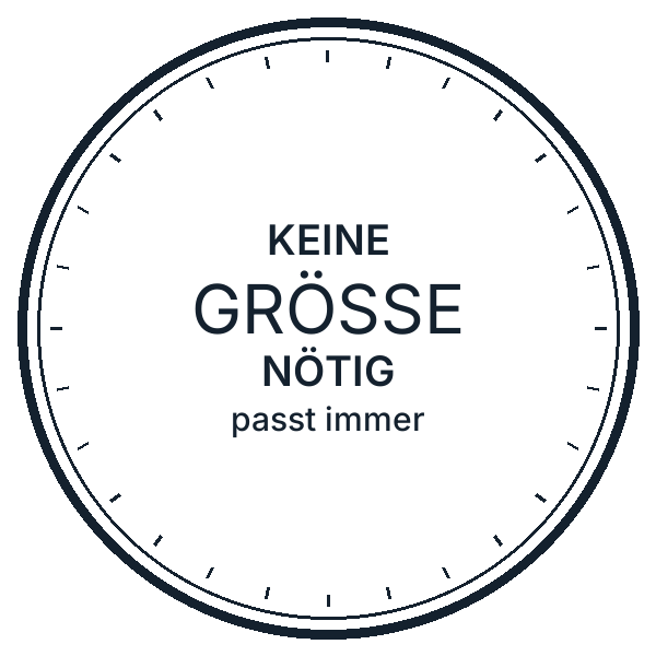 Keine Größe nötig, passt immer